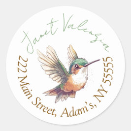 Round address labels ラウンドシール