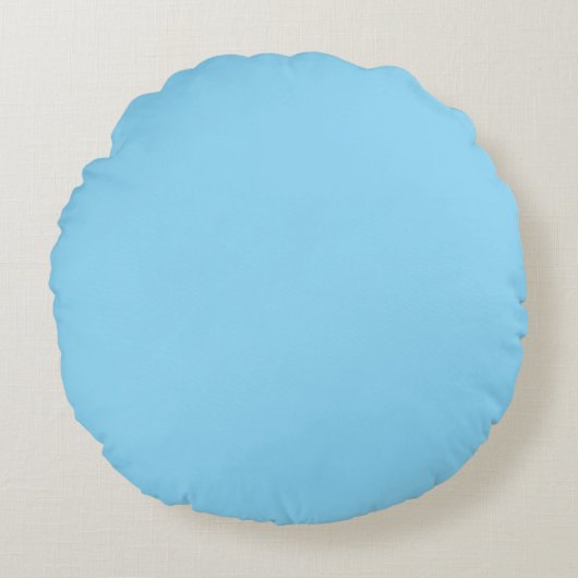 Round Blue Cushion ラウンドクッション (正面)