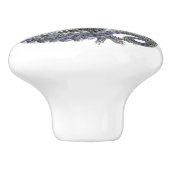 Round blue dragon ceramic knob セラミックノブ (側面)