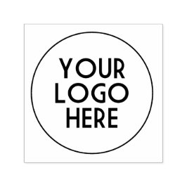 Round Businessロゴモダン会社の作成 セルフインキングスタンプ