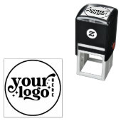 Round Business Companyロゴモダンの作成 セルフインキングスタンプ (インサイチュ)