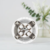 Round Christian Fellowship Dinner Invitation 招待状 (スタンド正面)