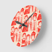 Round Clock ラウンド壁時計 (傾斜)