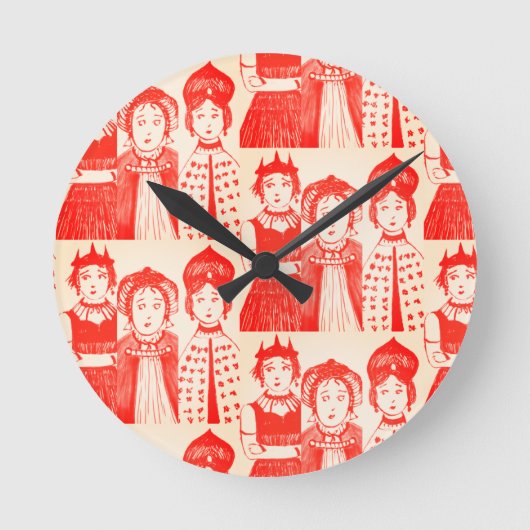 Round Clock ラウンド壁時計 (正面)