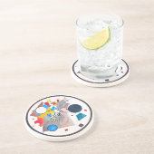 ROUND COASTER - Light Circle (1922) by Kandinsky コースター (側面)