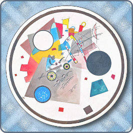 ROUND COASTER - Light Circle (1922) by Kandinsky コースター