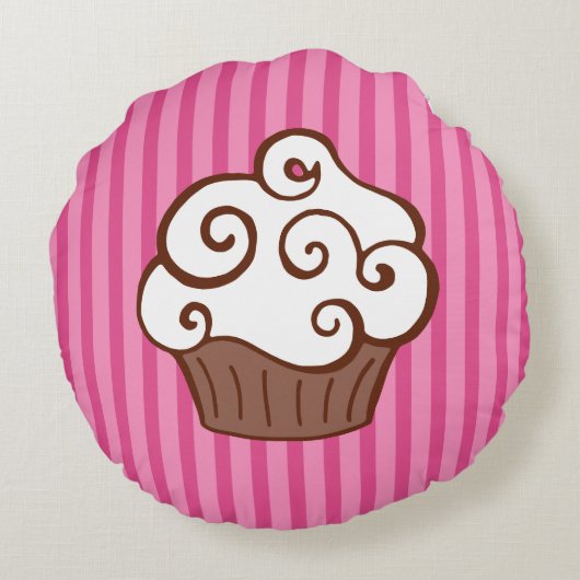 Round Cupcake Pillow ラウンドクッション (裏面)