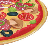 Round Cutting Board Illustration Whole Pizza カッティングボード (角)