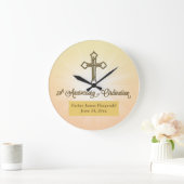 ROUND Gift,名前をカスタムする日,第50回Ordination Anniv ラージ壁時計 (ホーム)