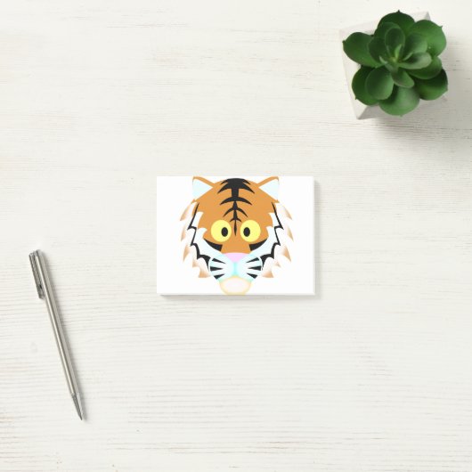 Round Head Tiger ポストイット (オフィス)