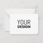 Round Noteカード[サイ数々のズ] ノートカード (正面)