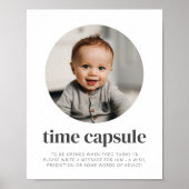 Round Photo Timeカプセルポスター ポスター (正面)