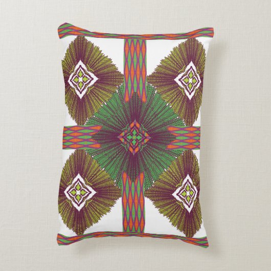 Round Pillow アクセントクッション (裏面(縦))