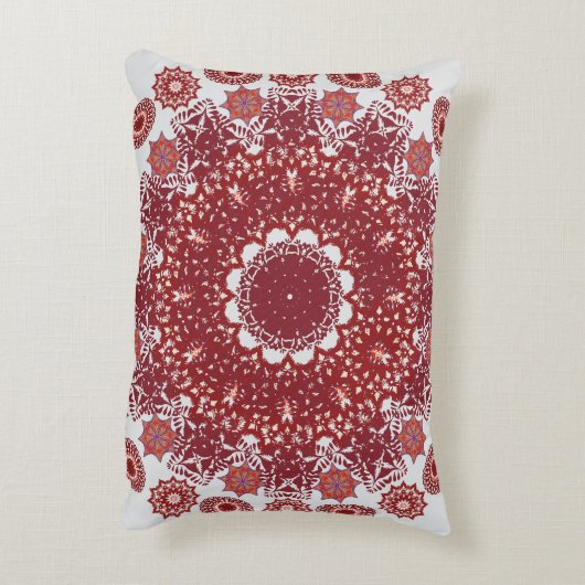 Round Pillow アクセントクッション (裏面(縦))