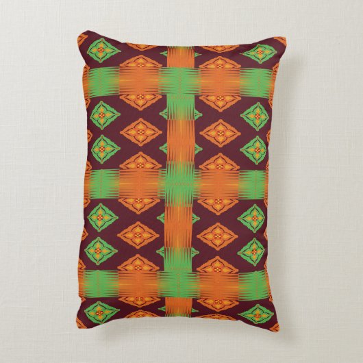 Round Pillow アクセントクッション (裏面(縦))