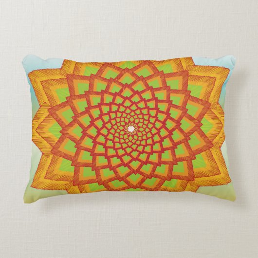 Round Pillow アクセントクッション (正面)