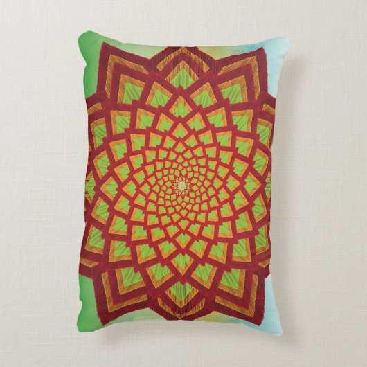 Round Pillow アクセントクッション (裏面(縦))