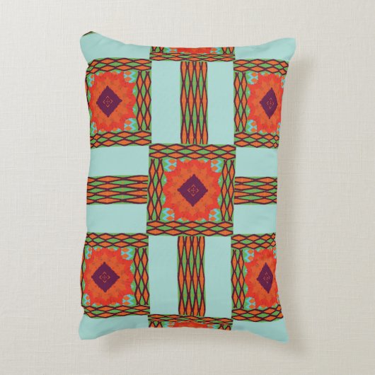 Round Pillow アクセントクッション (裏面(縦))