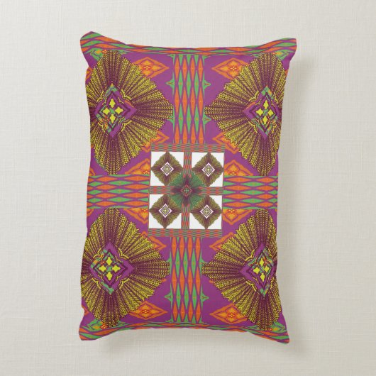 Round Pillow アクセントクッション (裏面(縦))