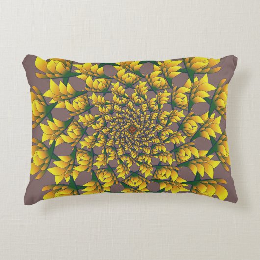 Round Pillow アクセントクッション (正面)