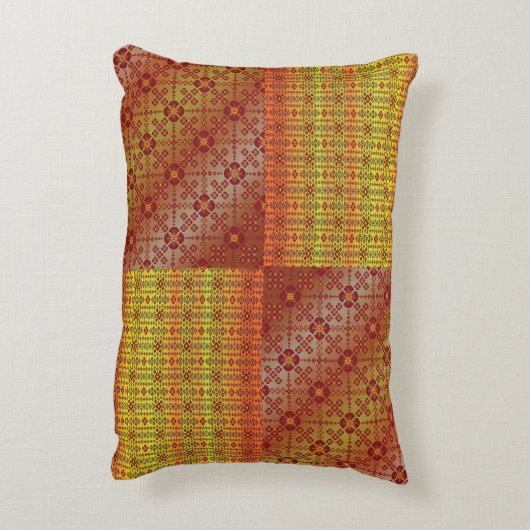 Round Pillow アクセントクッション (裏面(縦))