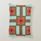 Round Pillow アクセントクッション (裏面(縦))