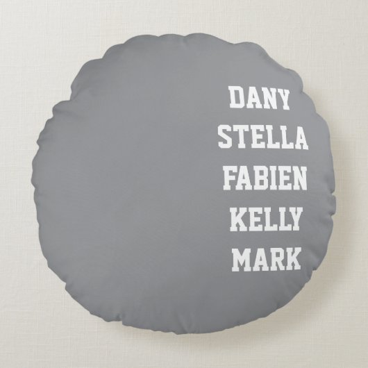 Round Pillow ラウンドクッション (正面)