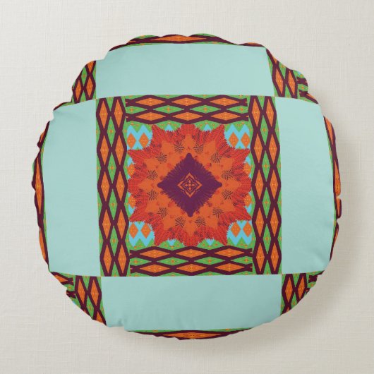 Round Pillow ラウンドクッション (正面)