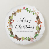 Round Pillow ラウンドクッション (裏面)