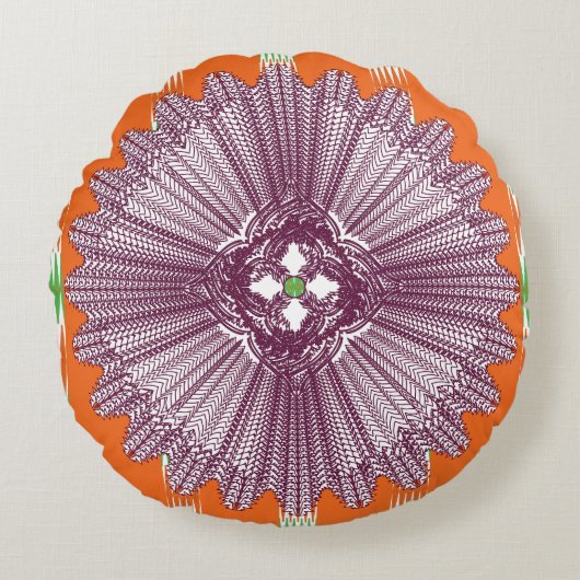 Round Pillow ラウンドクッション (正面)