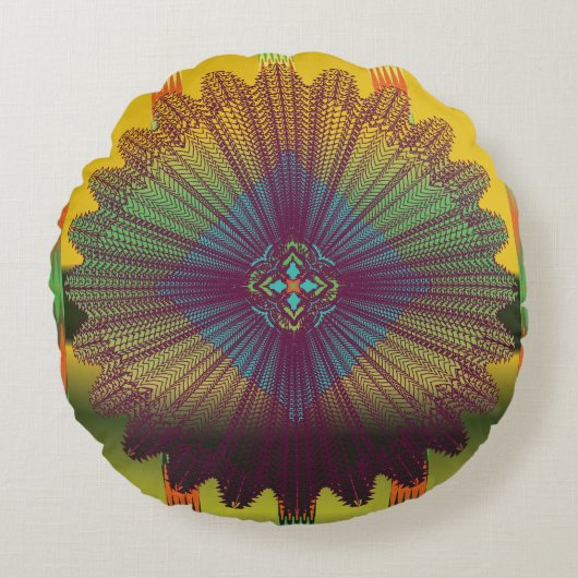 Round Pillow ラウンドクッション (正面)