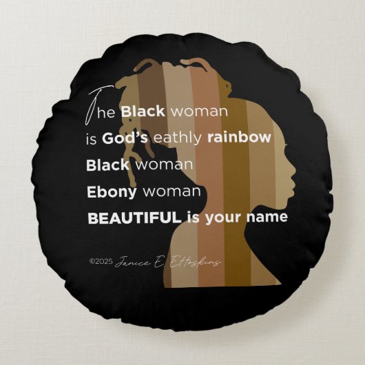 Round Pillow ラウンドクッション (正面)