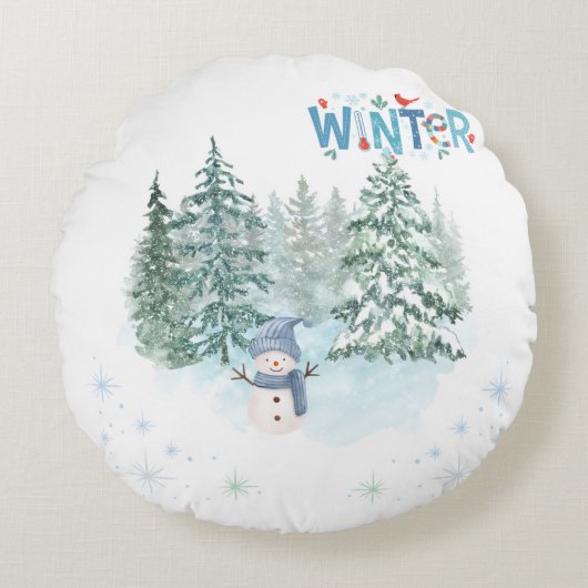 Round Pillow ラウンドクッション (正面)