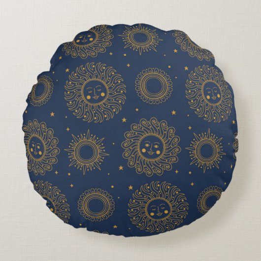 Round Pillow Design  ラウンドクッション (正面)