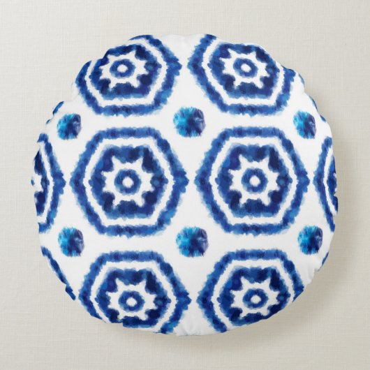 Round Pillow design  ラウンドクッション (正面)