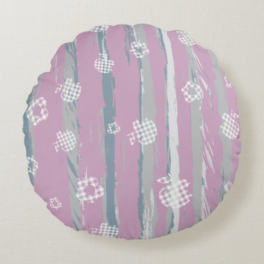 Round Pillow – Gingham Orchard ラウンドクッション (正面)