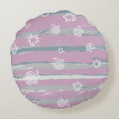 Round Pillow – Gingham Orchard ラウンドクッション (裏面)