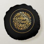 Round Pillow- Happy New Year 2026 ラウンドクッション (裏面)