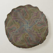 Round Pillow “The Storyteller of Ancient Echoes” ラウンドクッション (裏面)