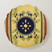 Round Pillow - Tuscany ラウンドクッション (裏面)