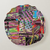 Round Pillow – Urban Fractals ラウンドクッション (裏面)
