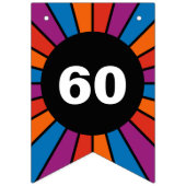 Round Raysフレーム20 +背面。&アイディア バンティングフラッグ (第2の旗)