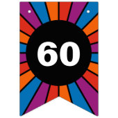 Round Raysフレーム20 +背面。&アイディア バンティングフラッグ (第3の旗)