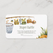 Round Reel Excited Little Fisherman Diaper Raffle  エンクロージャーカード (正面)