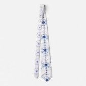 Round snowflake ネクタイ (裏面)