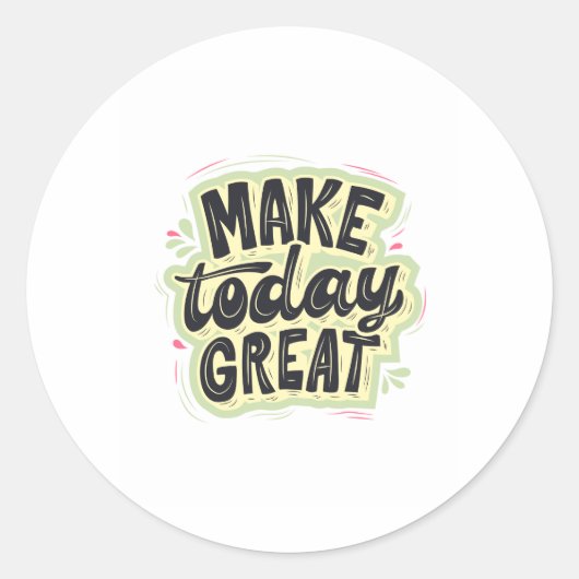 Round sticker ラウンドシール (正面)