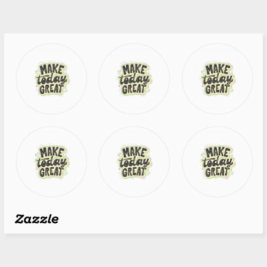 Round sticker ラウンドシール (シート)