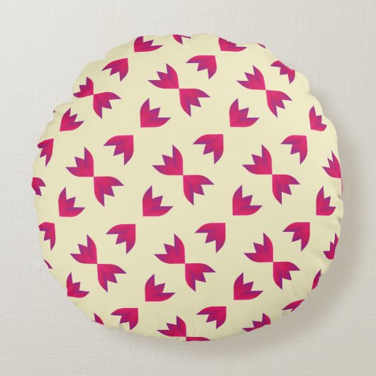 Round throw pillow ラウンドクッション (正面)