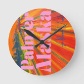 Round Wall Clock ラウンド壁時計 (正面)