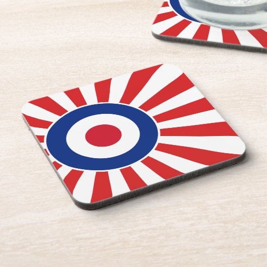 Rounddel 鮮やか Mods JAPANターゲットスクーター コースター (左側)